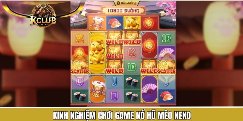 Bí kíp giành thắng lớn khi tham gia nổ hũ mèo Neko